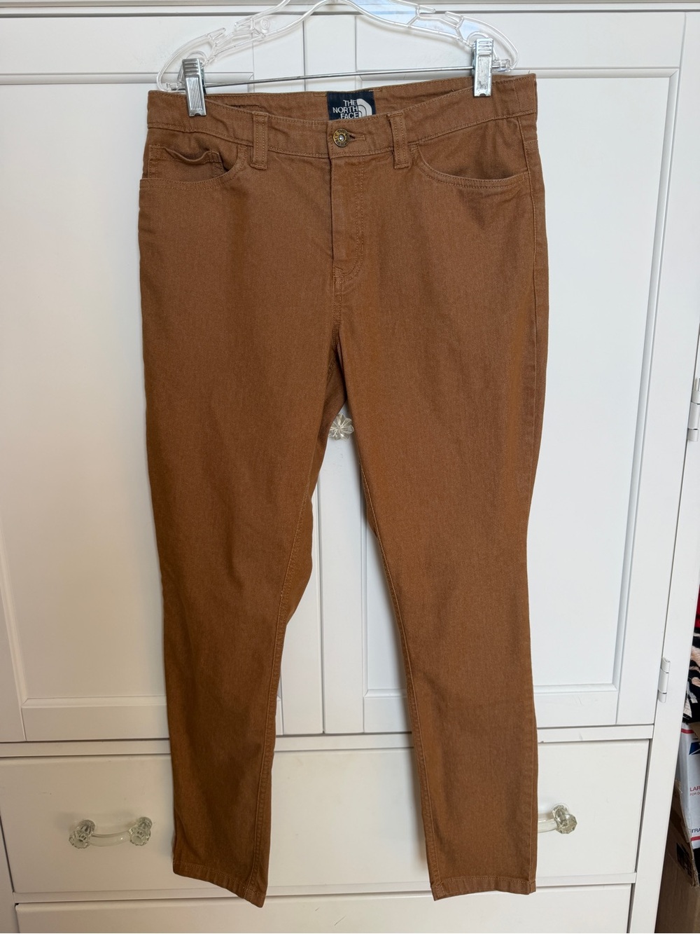 The North Face Slim Fit Jeans in Caramel Brown